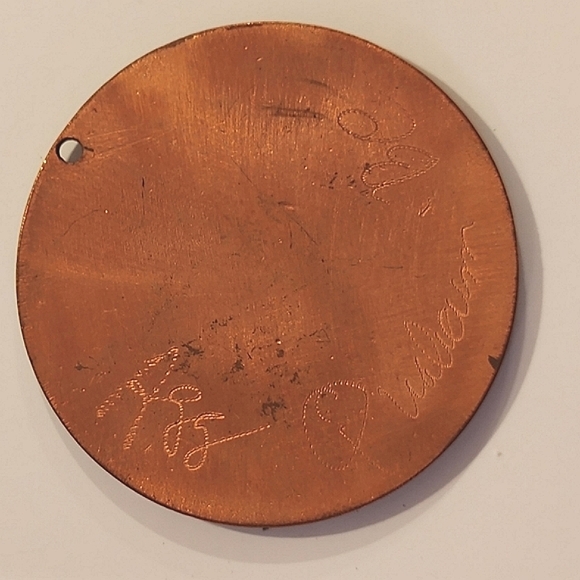 Abstract Enamel on Copper Pendant | 1970s | Canadian Artist - Picture 2 of 5